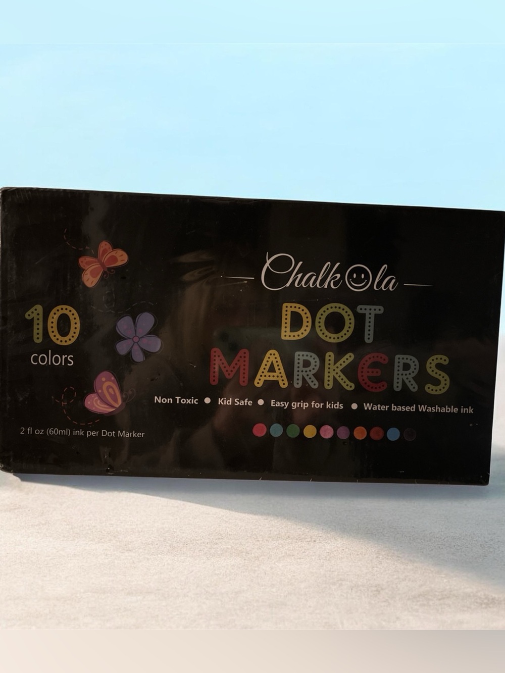 Dot Markers 10-Color Set - Black Packaging